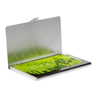 Visitekaartje aluminium doosje